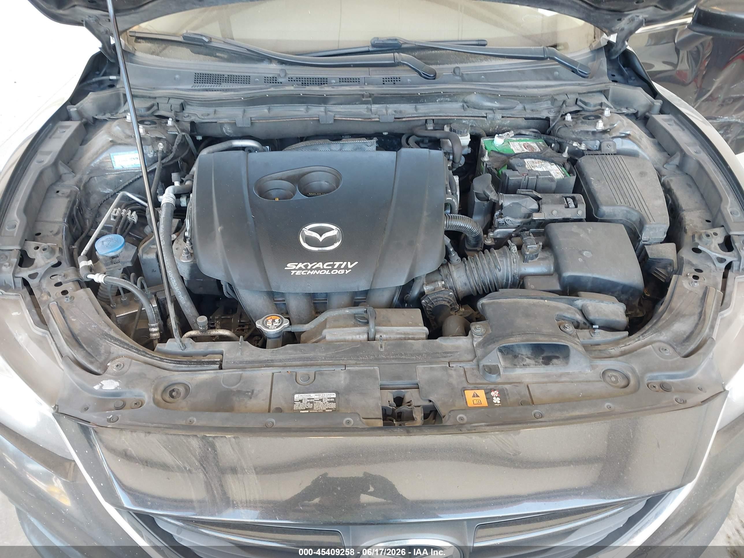 2015 Mazda Mazda6 I Touring Черный vin: JM1GJ1V58F1203694