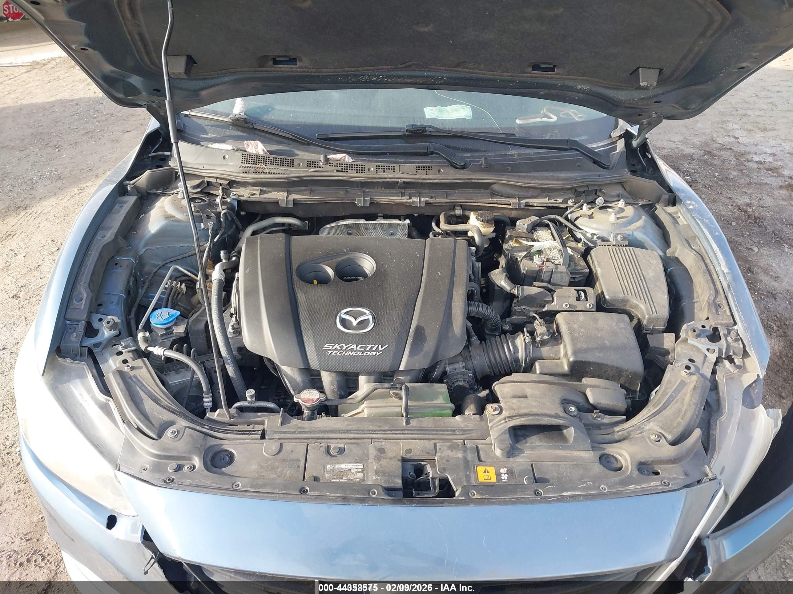 2015 Mazda Mazda6 I Touring Light Blue vin: JM1GJ1V58F1217742