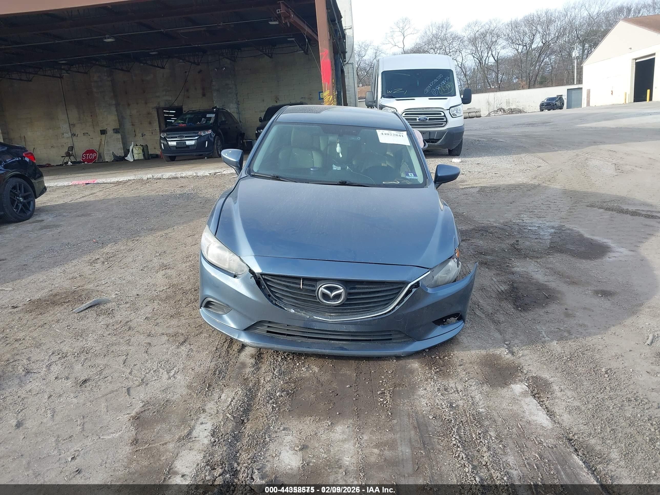 2015 Mazda Mazda6 I Touring Light Blue vin: JM1GJ1V58F1217742