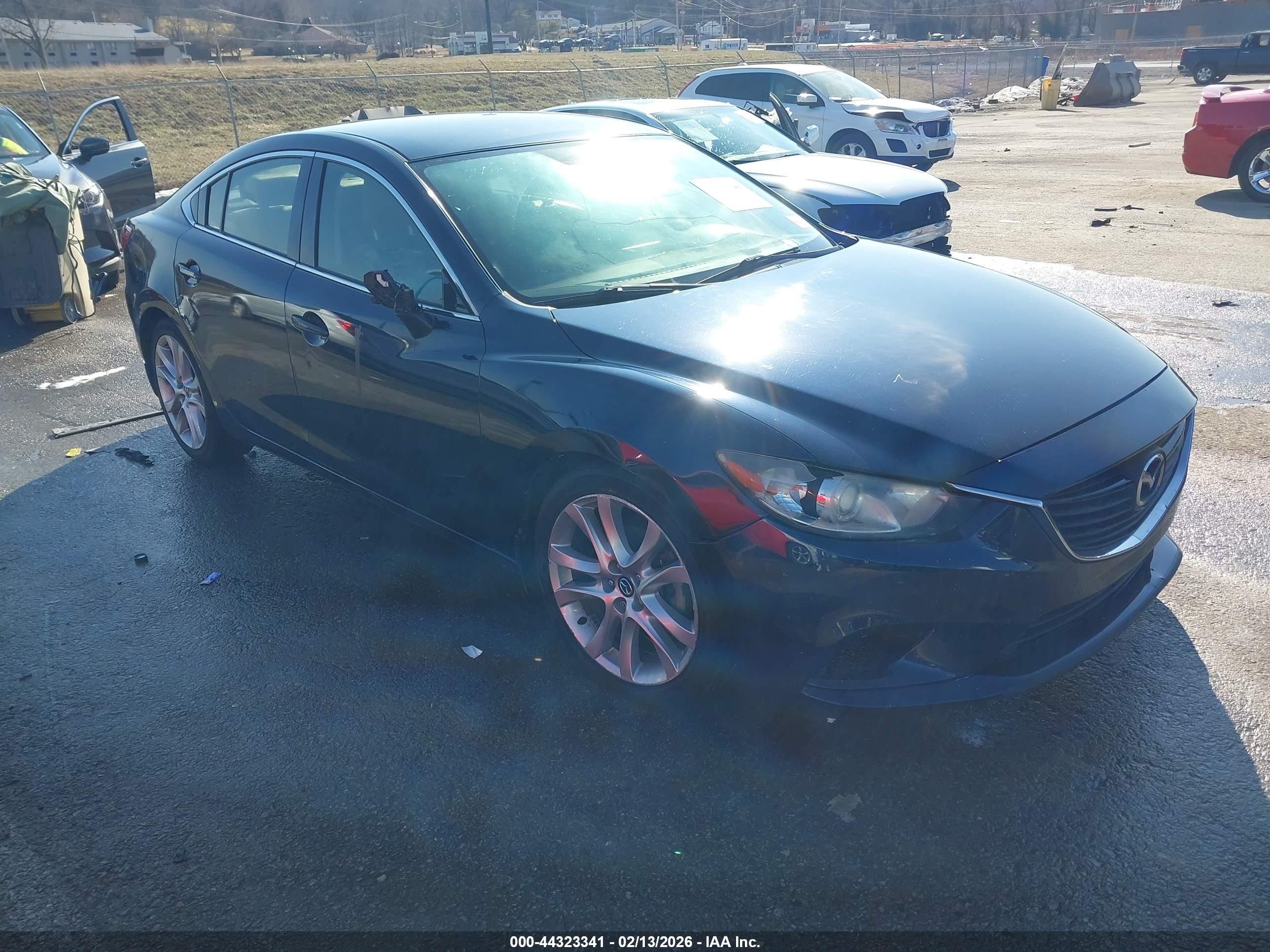 2016 Mazda Mazda6 I Touring Синий vin: JM1GJ1V58G1436640