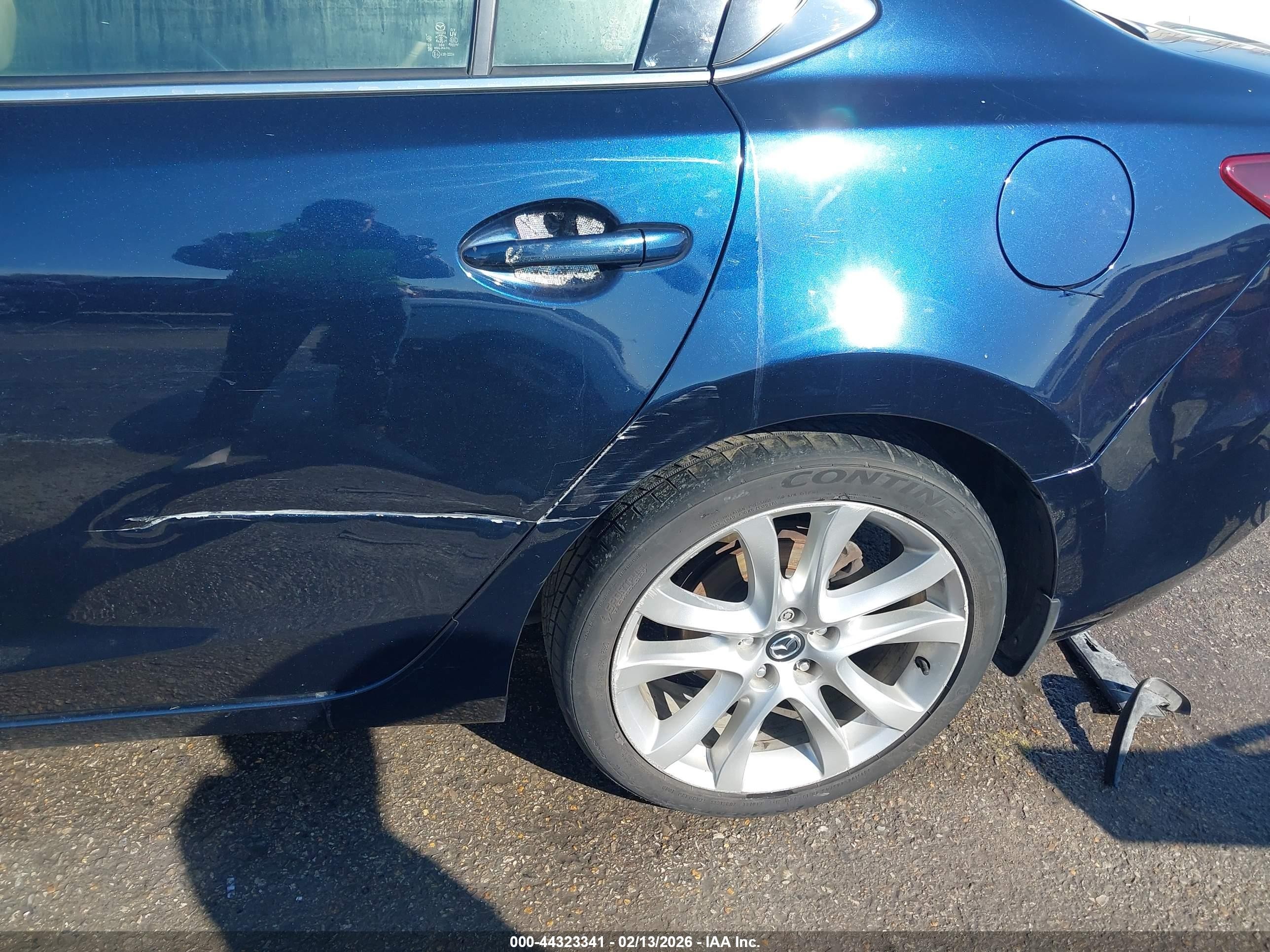 2016 Mazda Mazda6 I Touring Синий vin: JM1GJ1V58G1436640