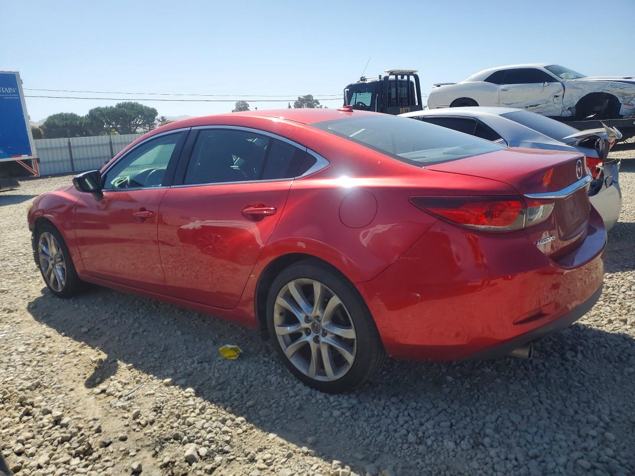 2015 Mazda 6 Touring Red vin: JM1GJ1V59F1186713