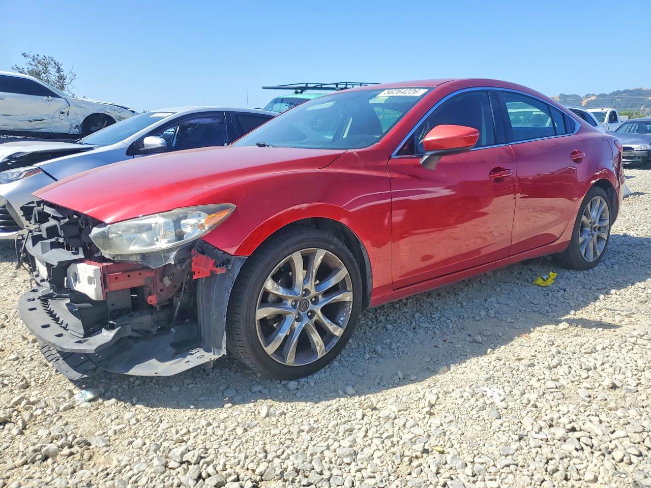 2015 Mazda 6 Touring Красный vin: JM1GJ1V59F1186713