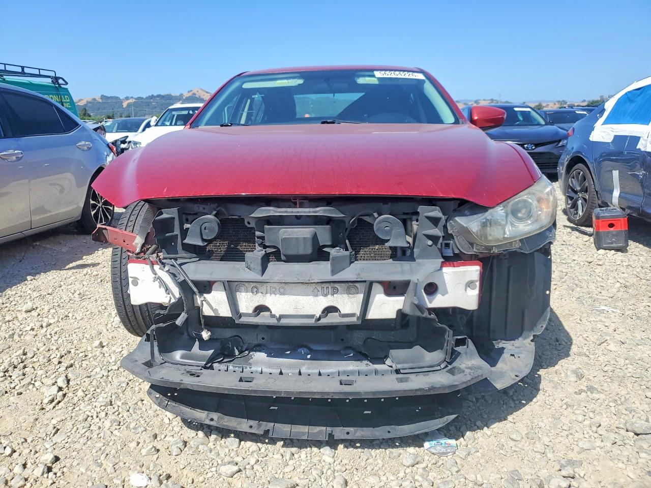 2015 Mazda 6 Touring Red vin: JM1GJ1V59F1186713