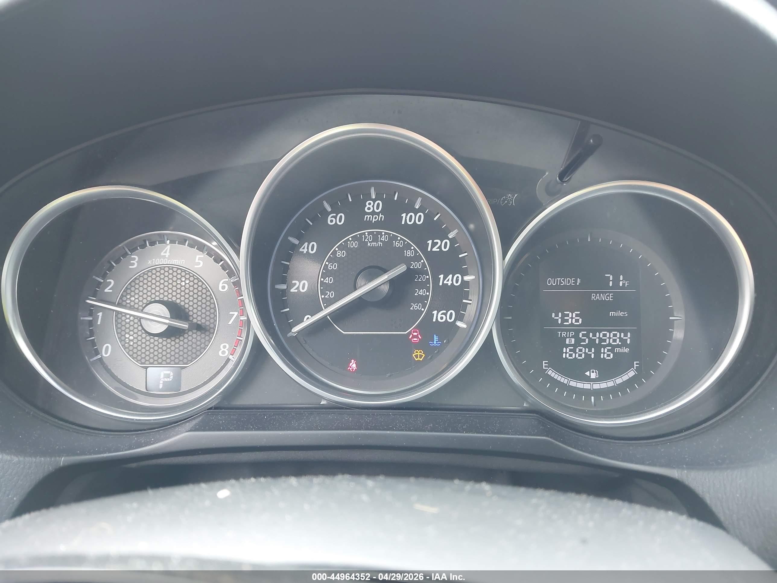 2015 Mazda Mazda6 I Touring Черный vin: JM1GJ1V59F1192379