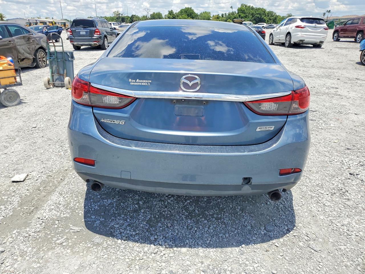 2015 Mazda 6 Touring Gray vin: JM1GJ1V59F1199090