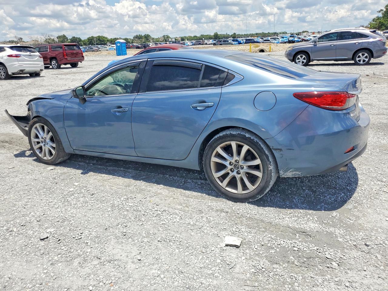 2015 Mazda 6 Touring Gray vin: JM1GJ1V59F1199090