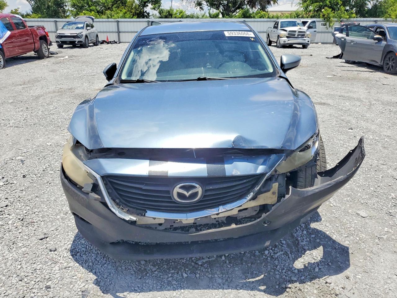 2015 Mazda 6 Touring Gray vin: JM1GJ1V59F1199090