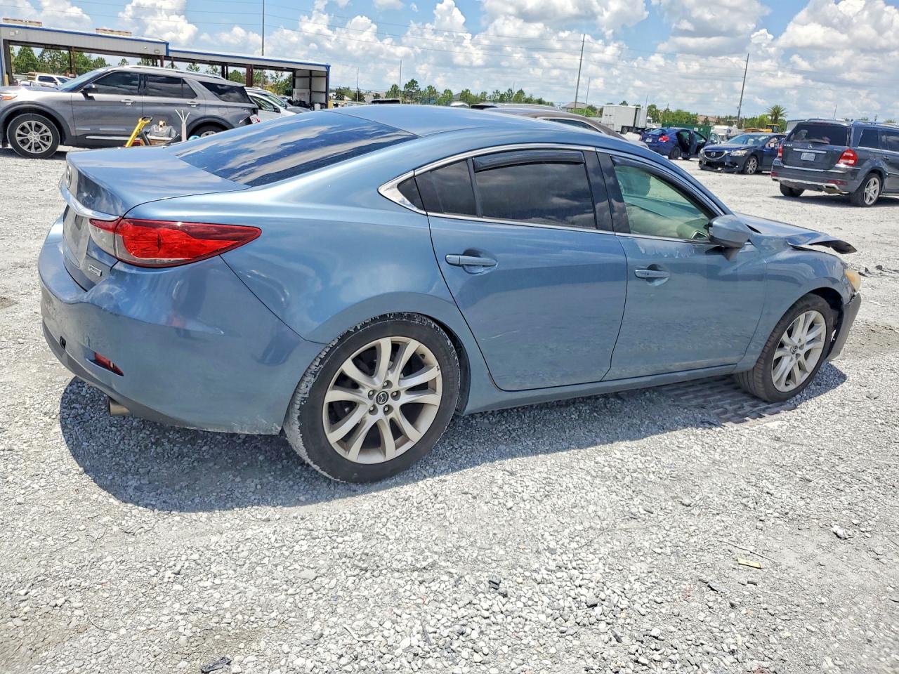2015 Mazda 6 Touring Gray vin: JM1GJ1V59F1199090