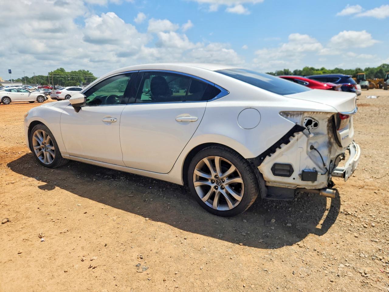 2016 Mazda 6 Touring White vin: JM1GJ1V59G1449896