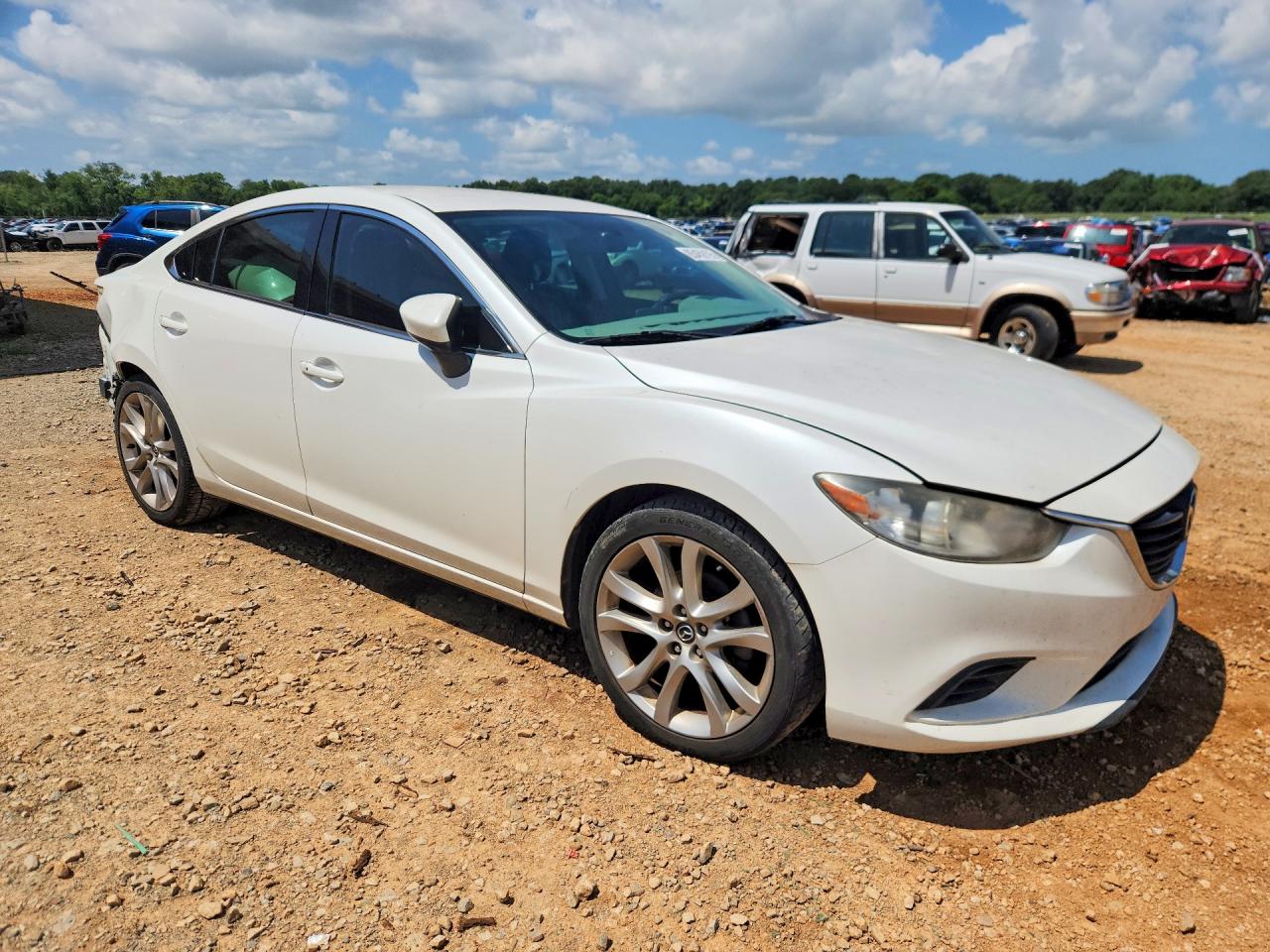 2016 Mazda 6 Touring White vin: JM1GJ1V59G1449896