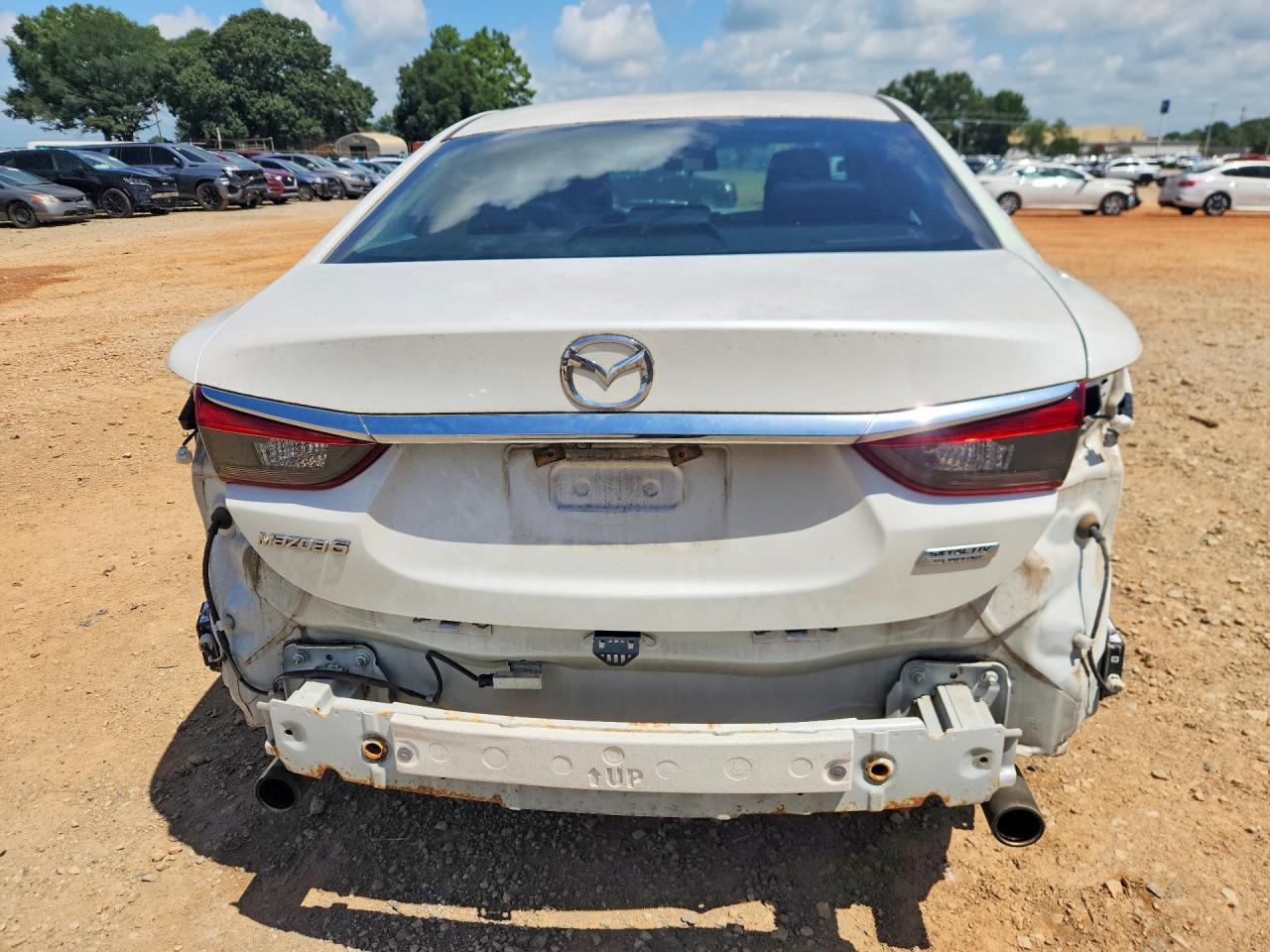 2016 Mazda 6 Touring White vin: JM1GJ1V59G1449896