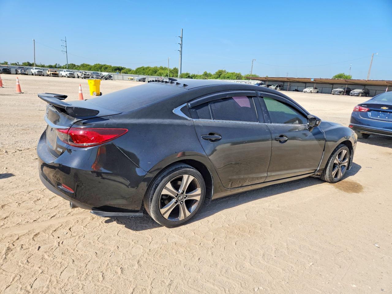 2015 Mazda 6 Touring Black vin: JM1GJ1V5XF1199759