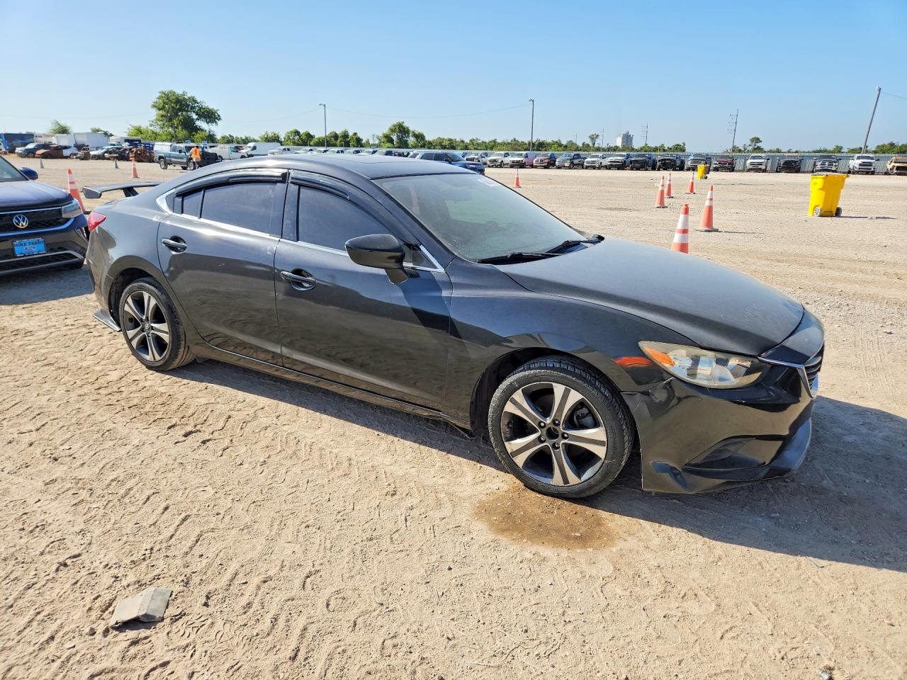 2015 Mazda 6 Touring Black vin: JM1GJ1V5XF1199759