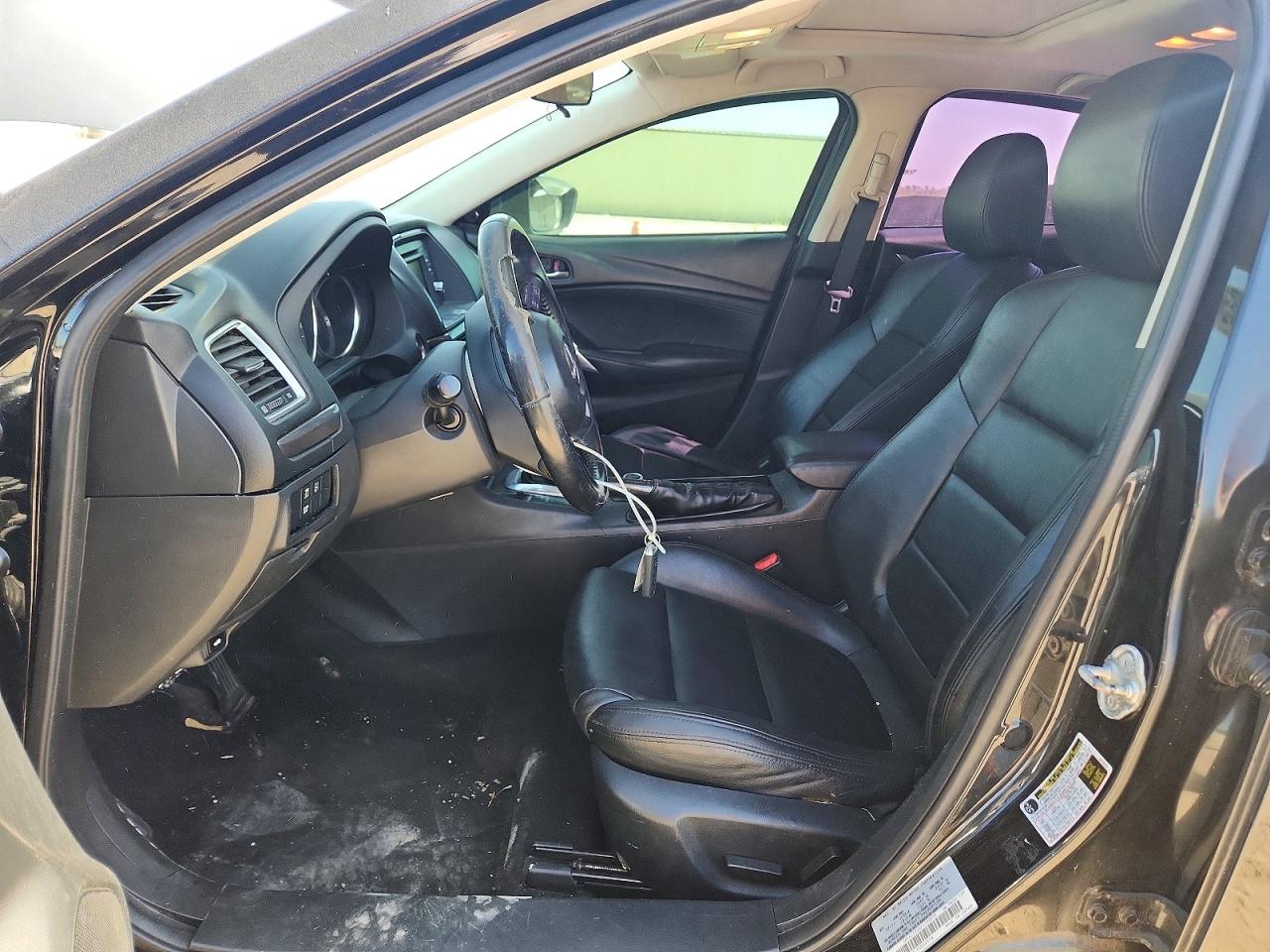 2015 Mazda 6 Touring Black vin: JM1GJ1V5XF1199759