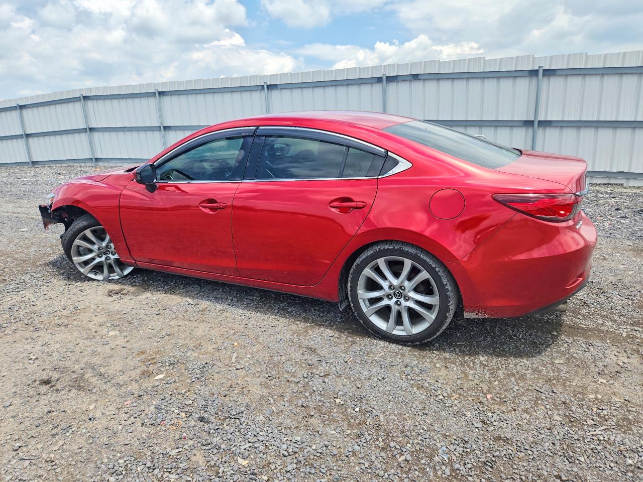 2015 Mazda 6 Touring Red vin: JM1GJ1V5XF1200537