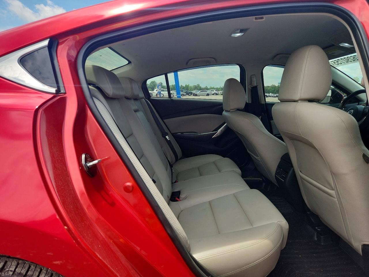 2015 Mazda 6 Touring Red vin: JM1GJ1V5XF1200537