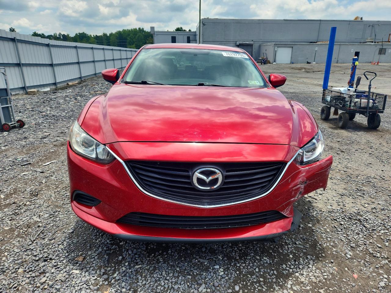2015 Mazda 6 Touring Red vin: JM1GJ1V5XF1200537