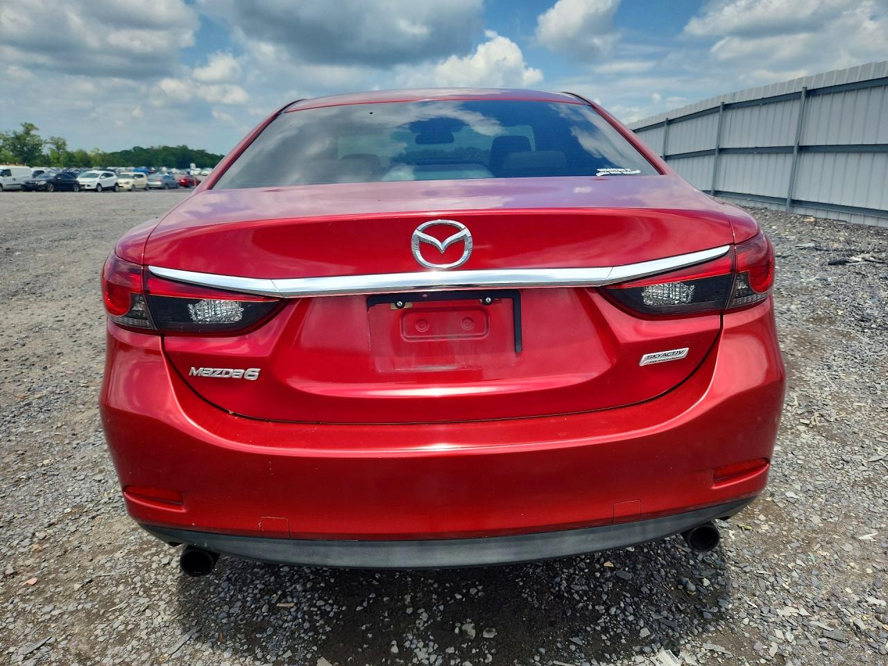 2015 Mazda 6 Touring Red vin: JM1GJ1V5XF1200537