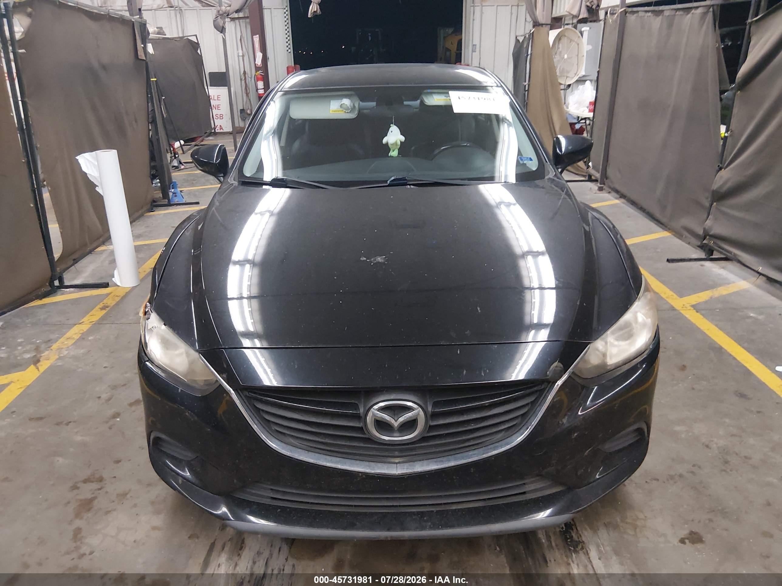 2014 Mazda Mazda6 I Touring Black vin: JM1GJ1V60E1116847