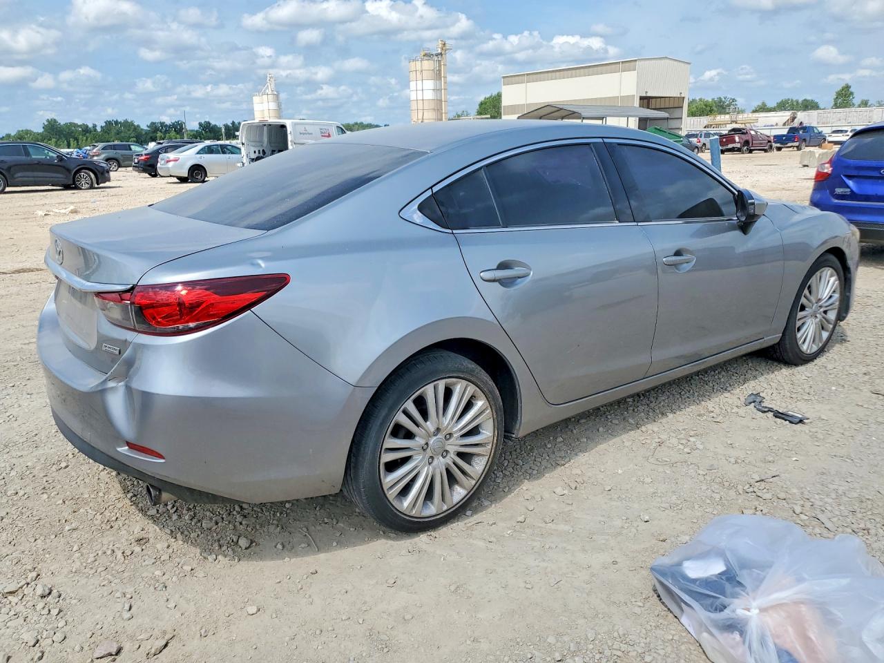 2014 Mazda 6 Touring Gray vin: JM1GJ1V60E1118095