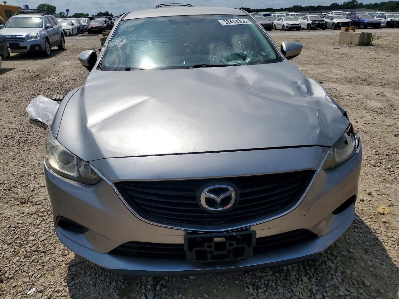 2014 Mazda 6 Touring Gray vin: JM1GJ1V60E1118095