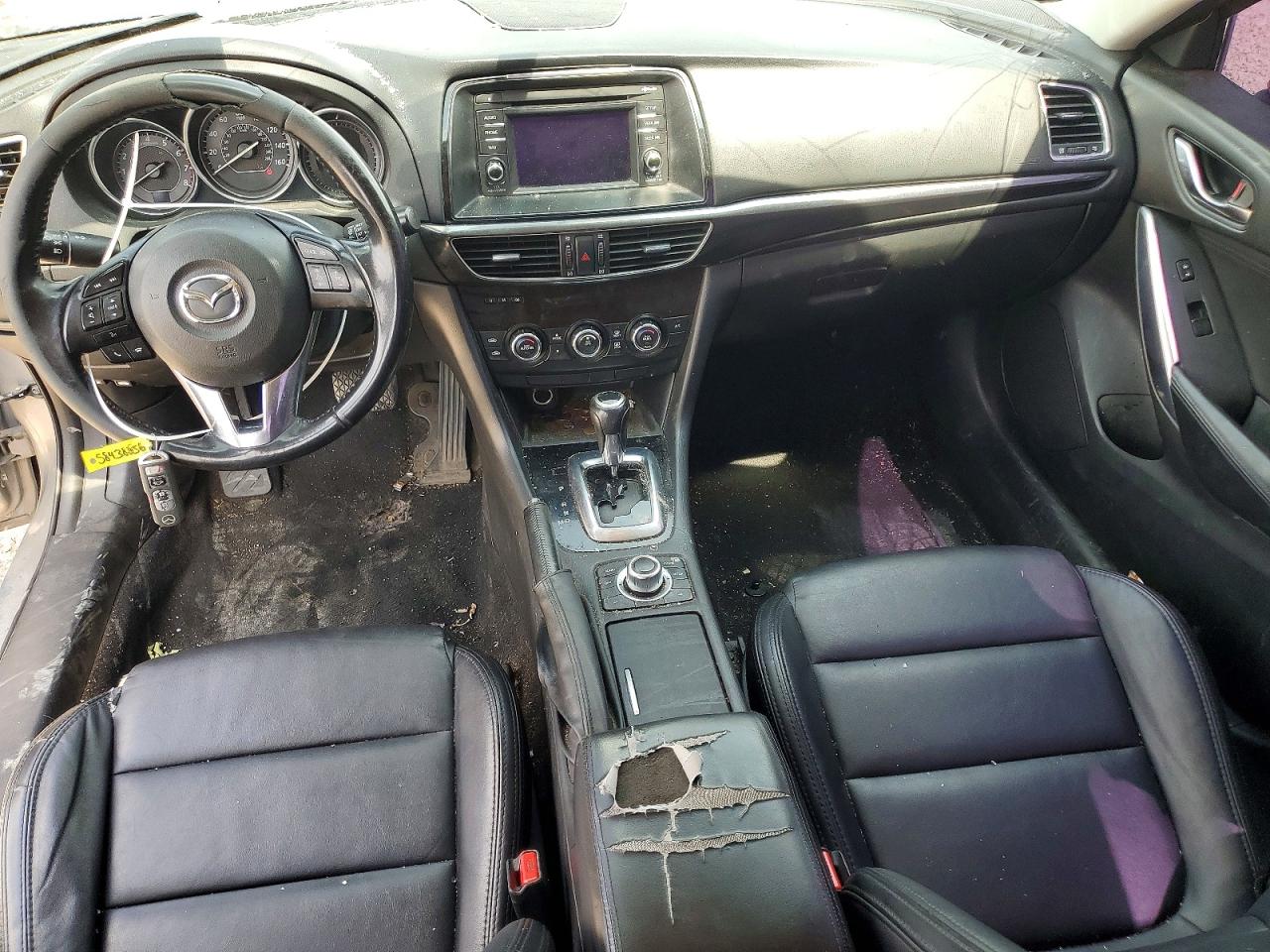 2014 Mazda 6 Touring Gray vin: JM1GJ1V60E1118095