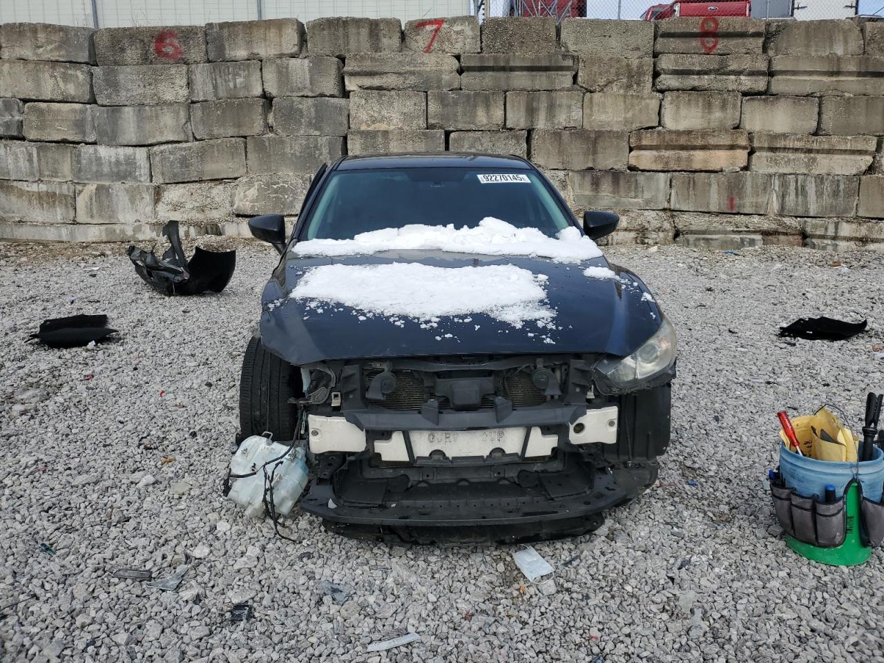2014 Mazda 6 Черный vin: JM1GJ1V60E1126939