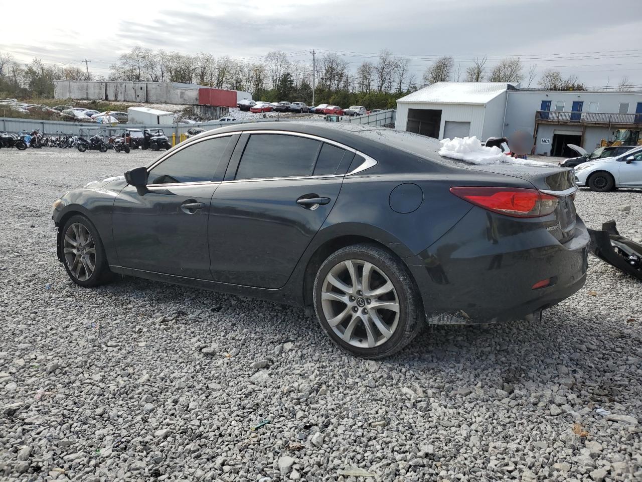 2014 Mazda 6 Черный vin: JM1GJ1V60E1126939