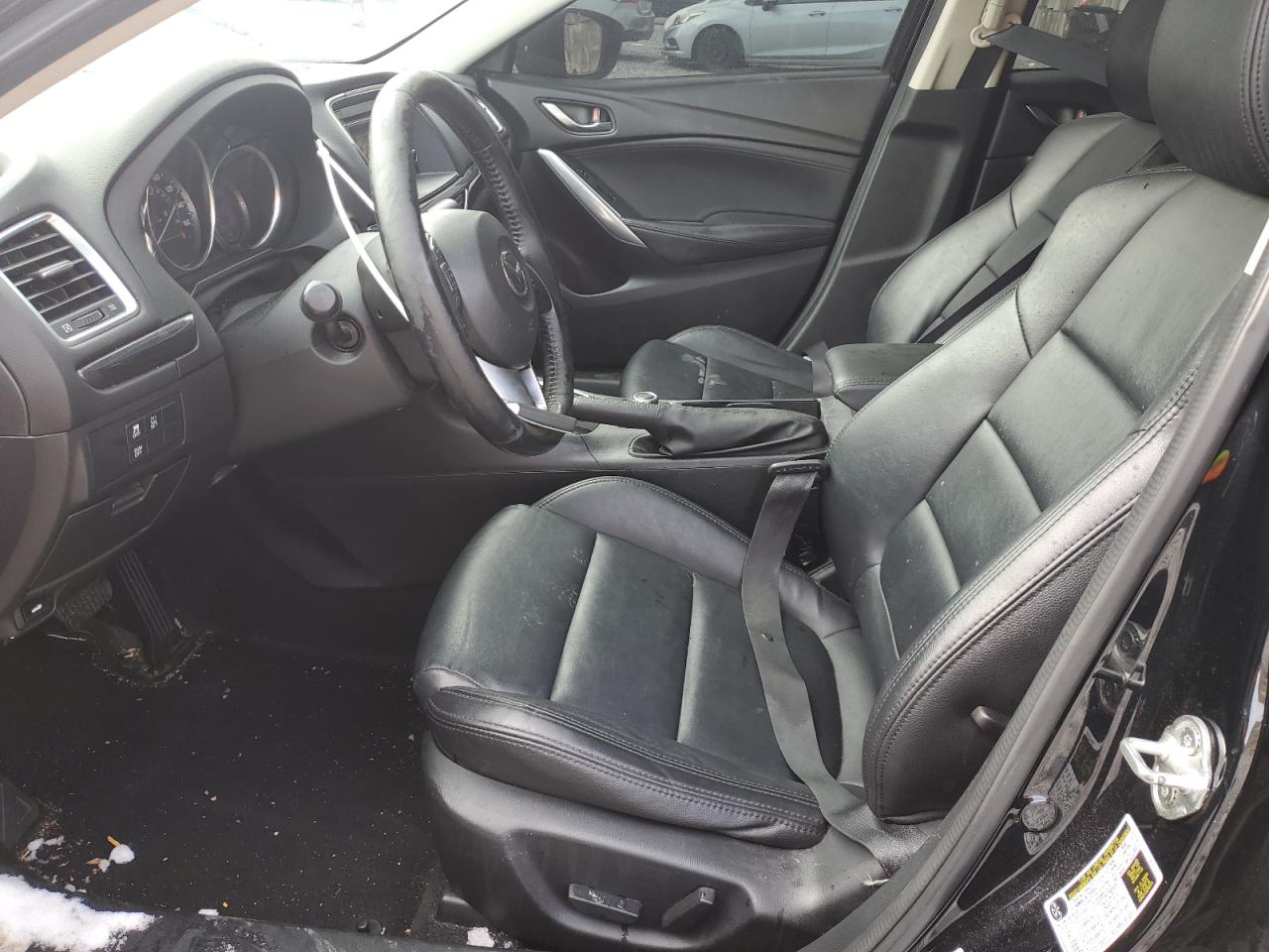 2014 Mazda 6 Черный vin: JM1GJ1V60E1126939