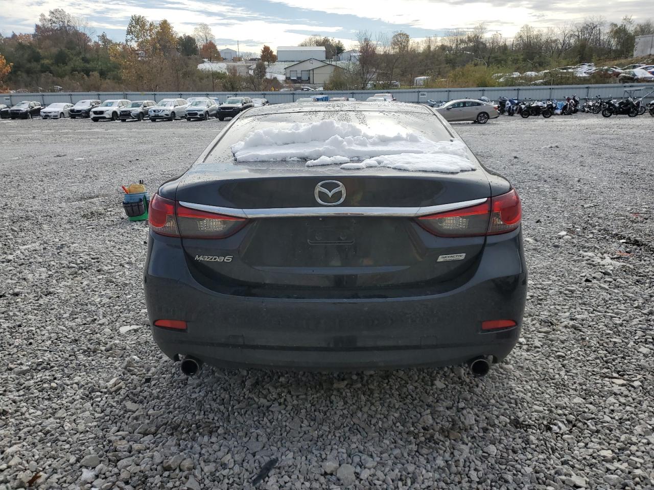 2014 Mazda 6 Черный vin: JM1GJ1V60E1126939