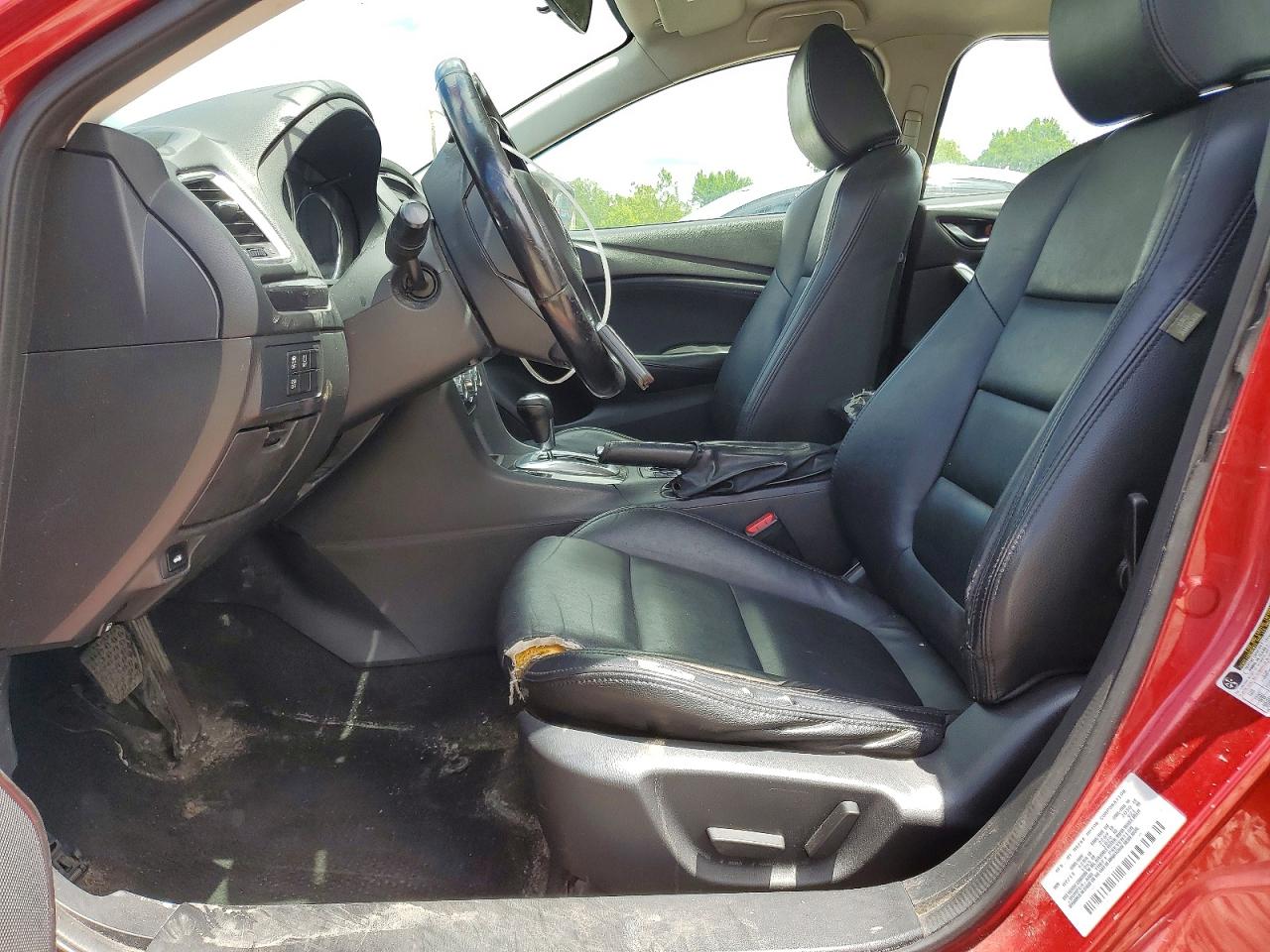 2014 Mazda 6 Touring Красный vin: JM1GJ1V60E1134734