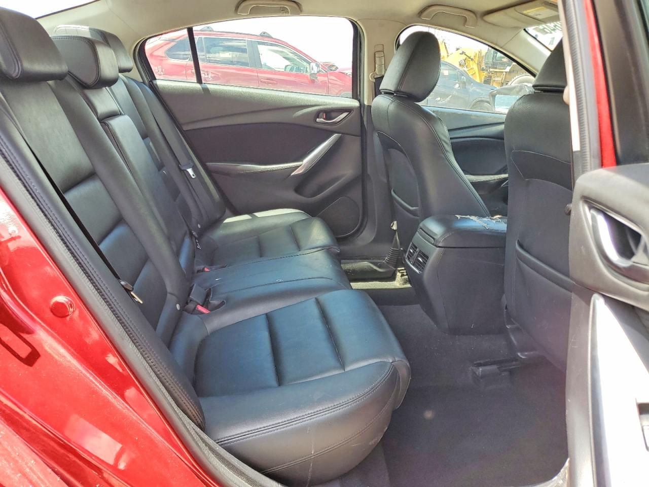 2014 Mazda 6 Touring Красный vin: JM1GJ1V60E1134734