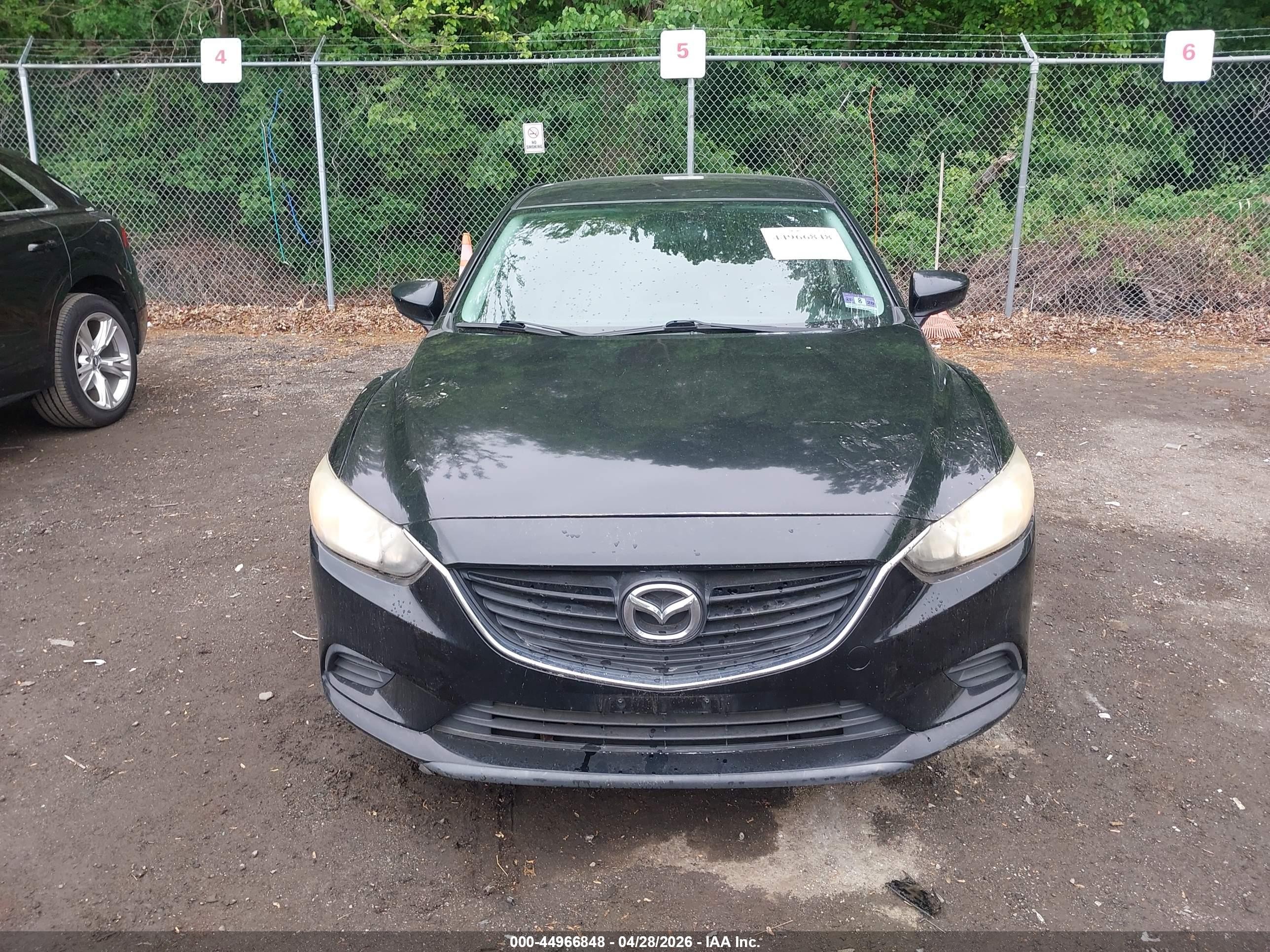 2014 Mazda Mazda6 I Touring Black vin: JM1GJ1V60E1161383