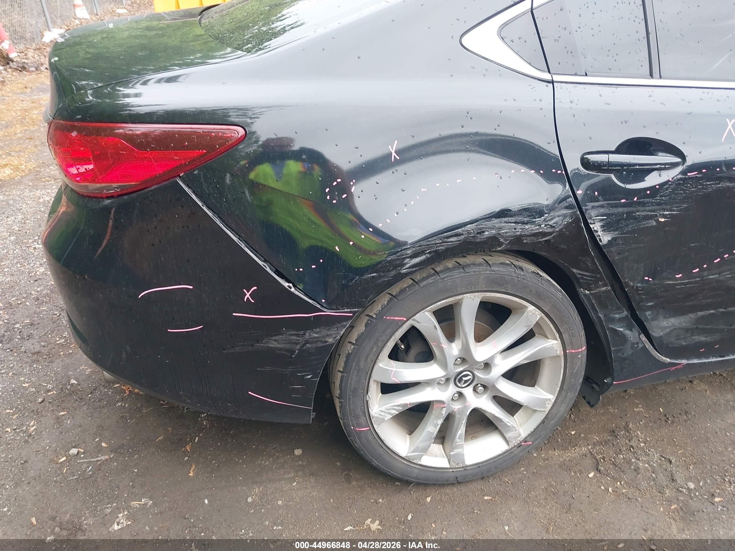 2014 Mazda Mazda6 I Touring Black vin: JM1GJ1V60E1161383