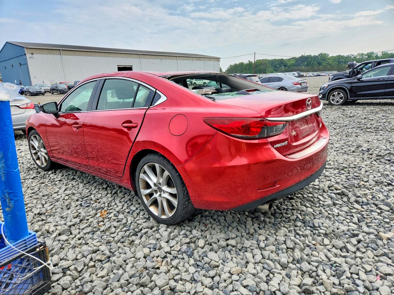 2015 Mazda 6 Touring Red vin: JM1GJ1V60F1166018