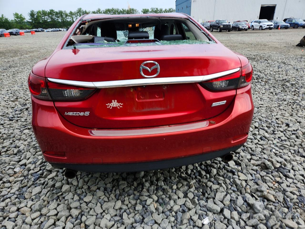 2015 Mazda 6 Touring Red vin: JM1GJ1V60F1166018