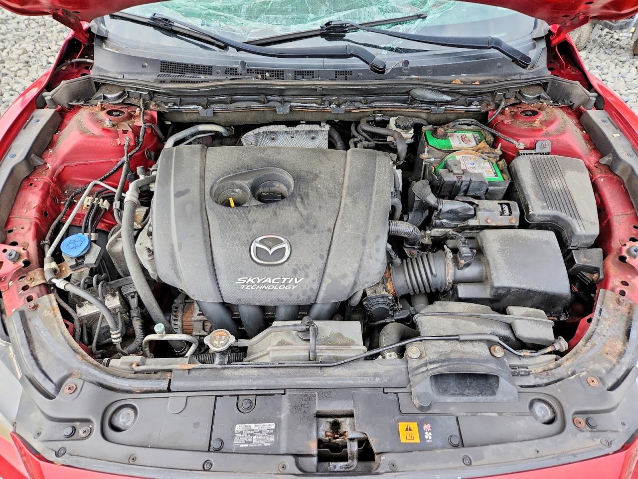 2015 Mazda 6 Touring Red vin: JM1GJ1V60F1166018