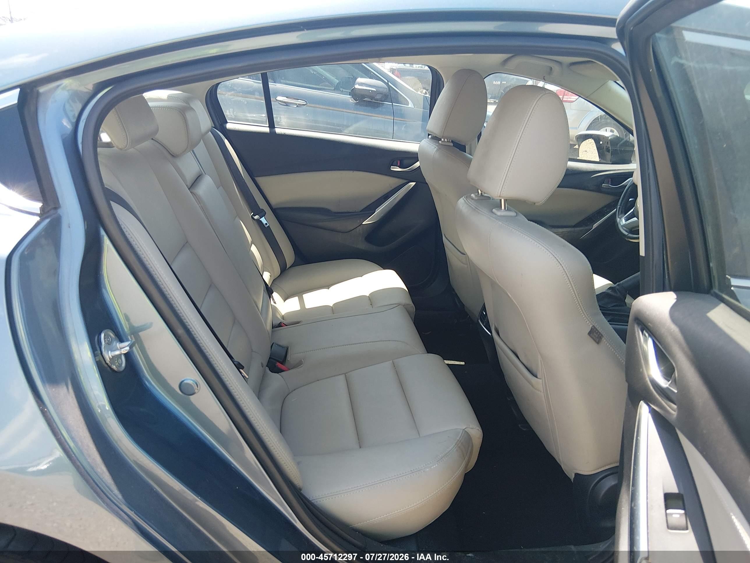 2015 Mazda Mazda6 I Touring Blue vin: JM1GJ1V60F1166147