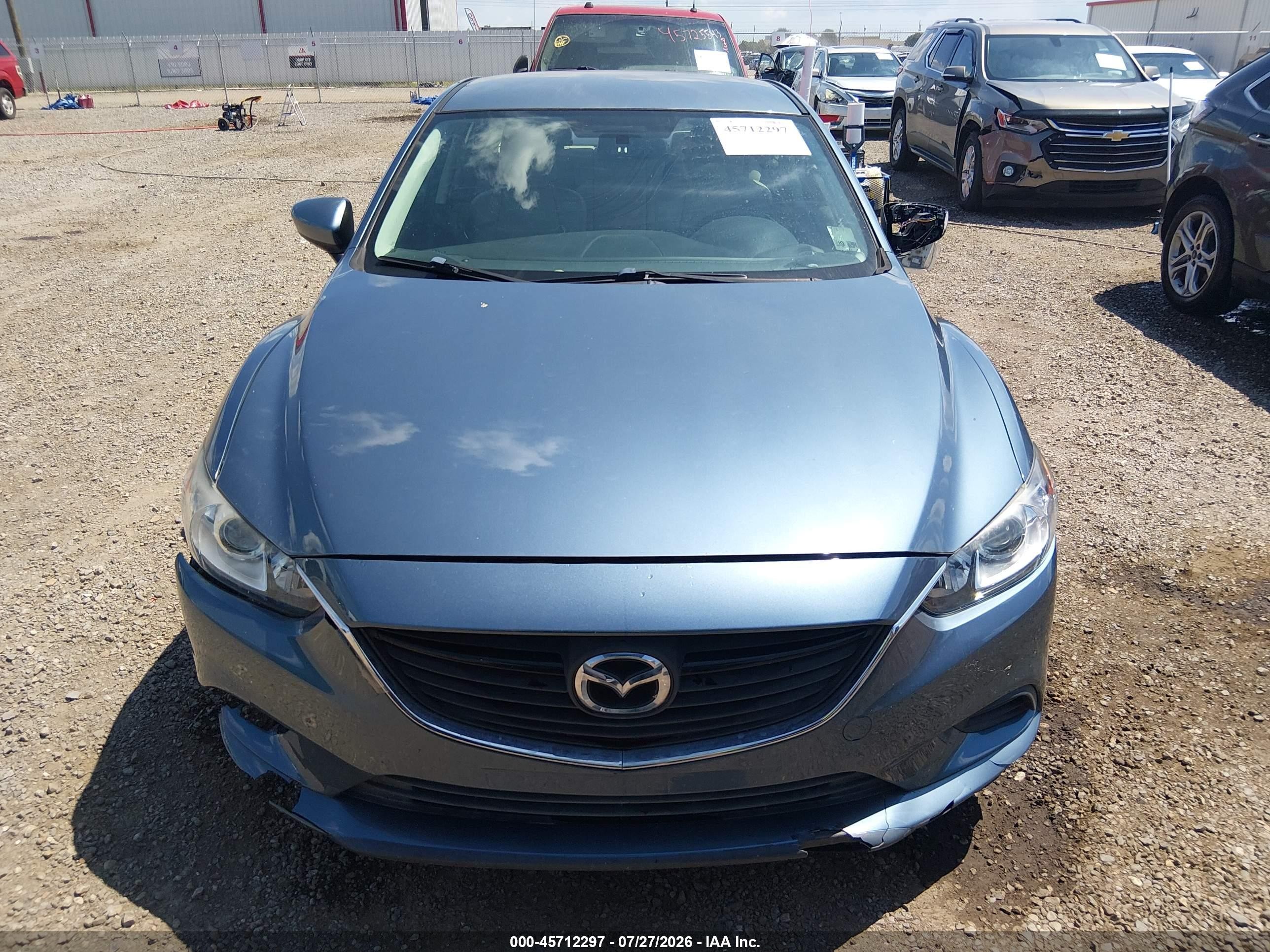 2015 Mazda Mazda6 I Touring Blue vin: JM1GJ1V60F1166147