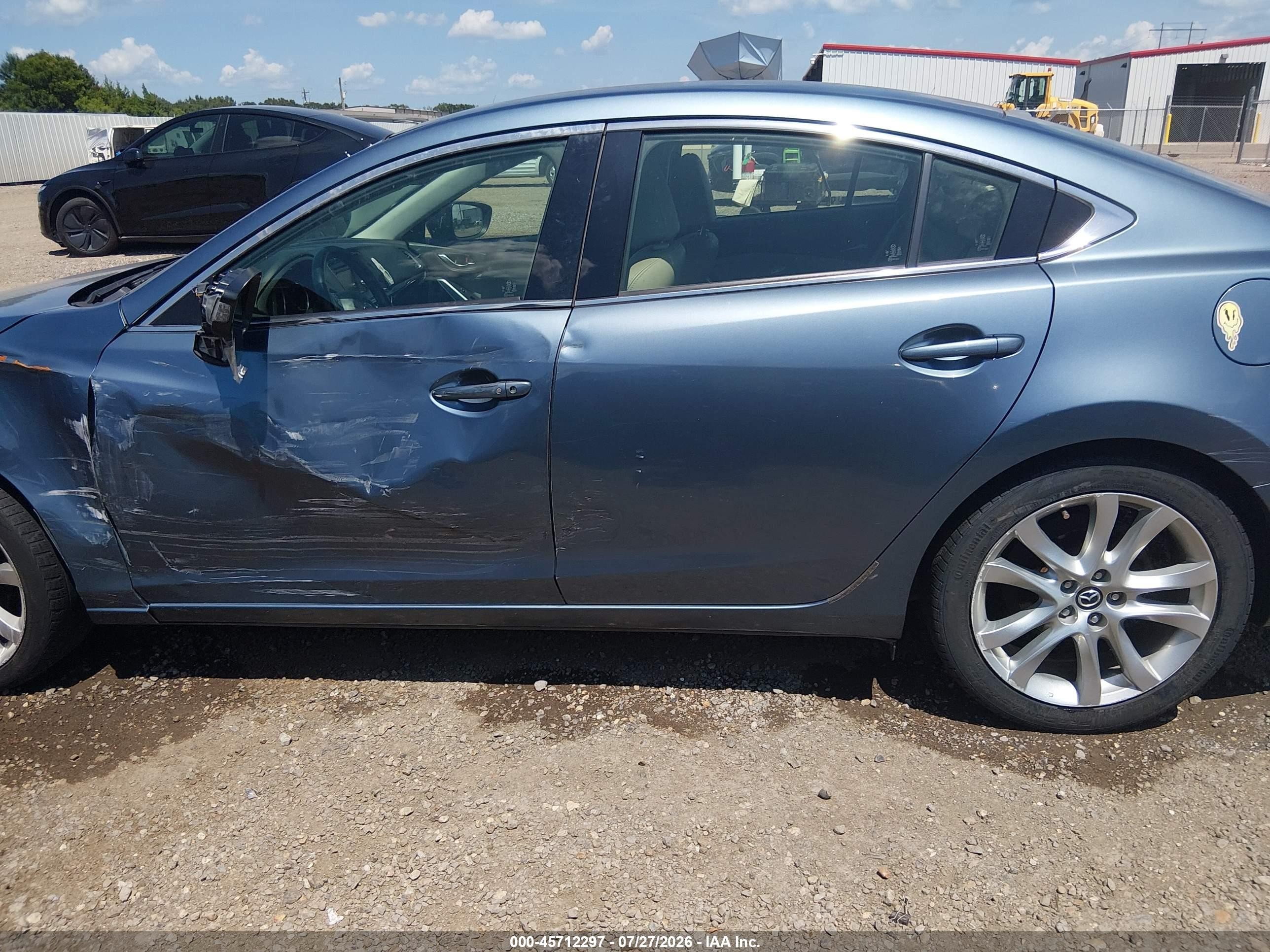 2015 Mazda Mazda6 I Touring Blue vin: JM1GJ1V60F1166147