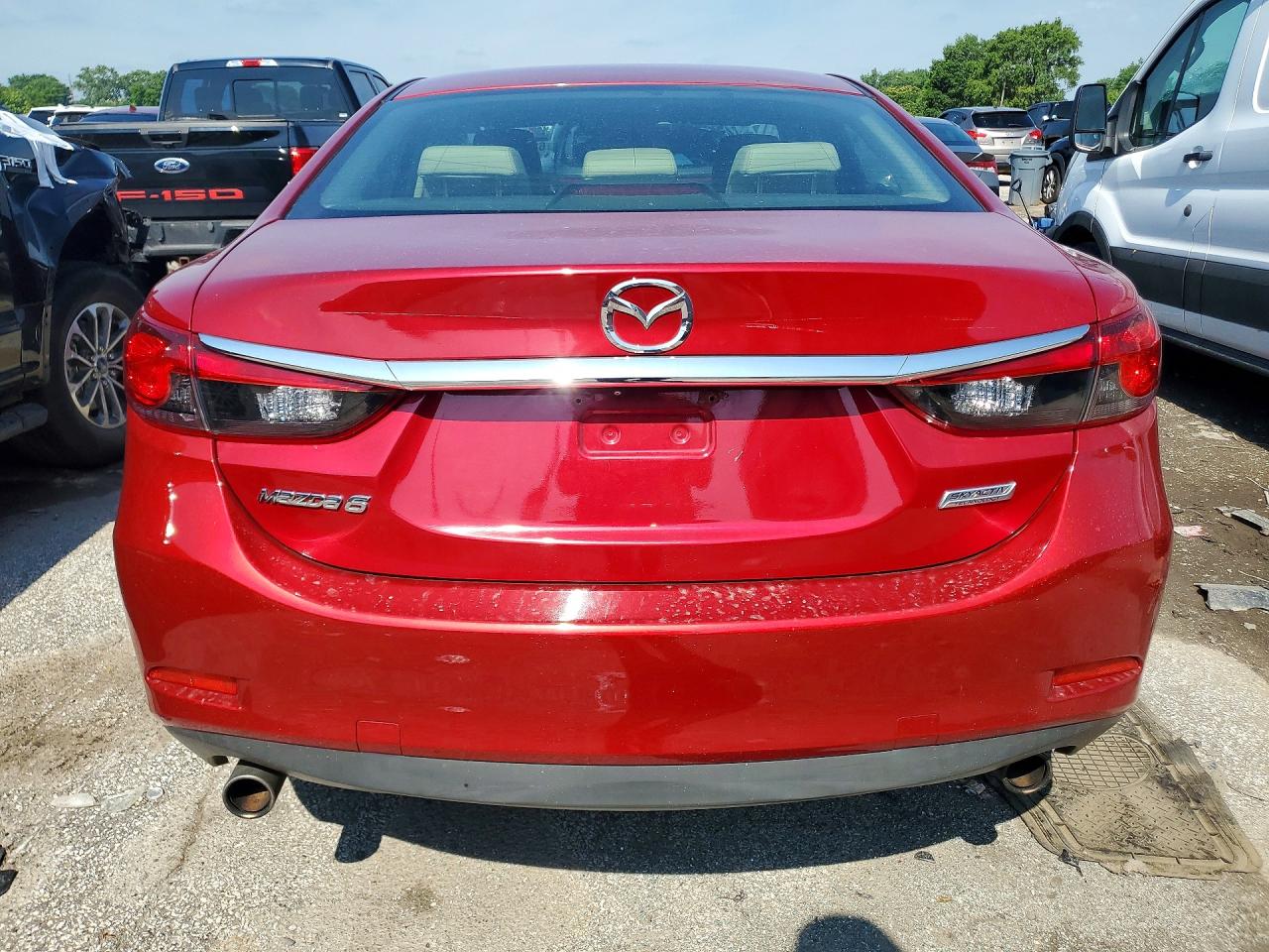 2015 Mazda 6 Touring Красный vin: JM1GJ1V60F1173745