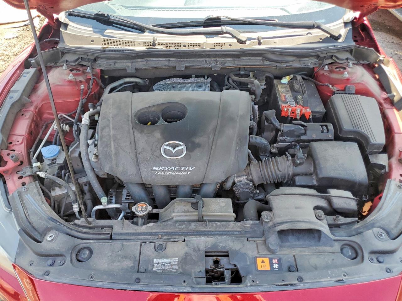 2015 Mazda 6 Touring Красный vin: JM1GJ1V60F1173745