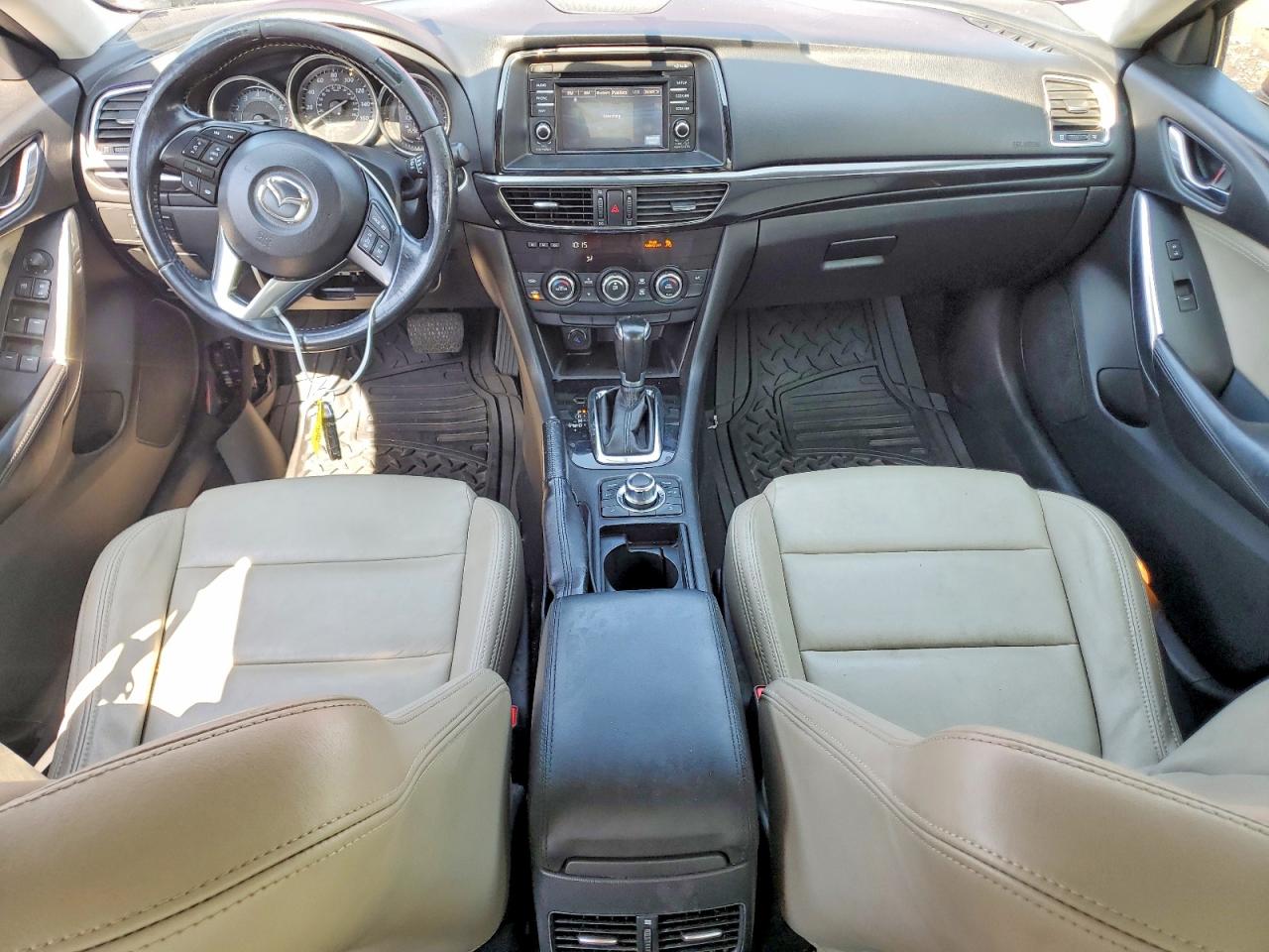 2015 Mazda 6 Touring Красный vin: JM1GJ1V60F1173745