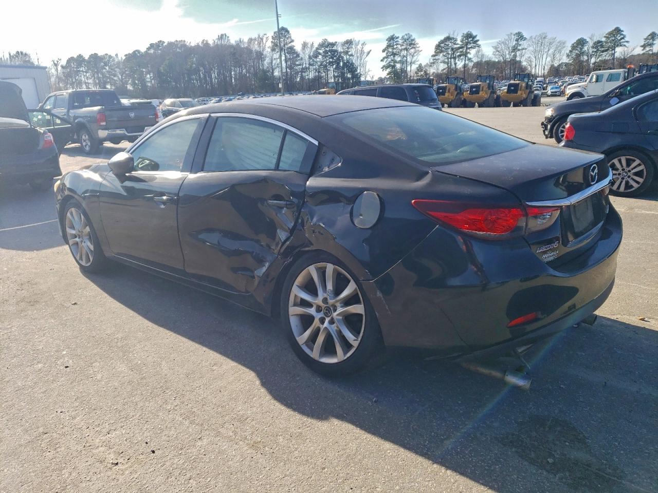 2014 Mazda 6 Touring Черный vin: JM1GJ1V61E1133382