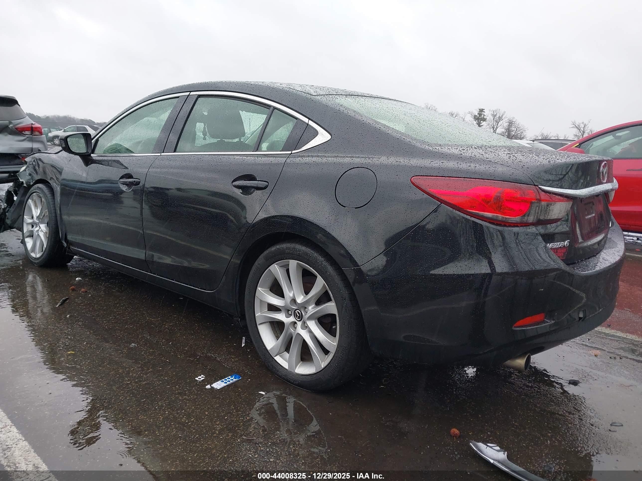 2014 Mazda Mazda6 I Touring Black vin: JM1GJ1V61E1134063