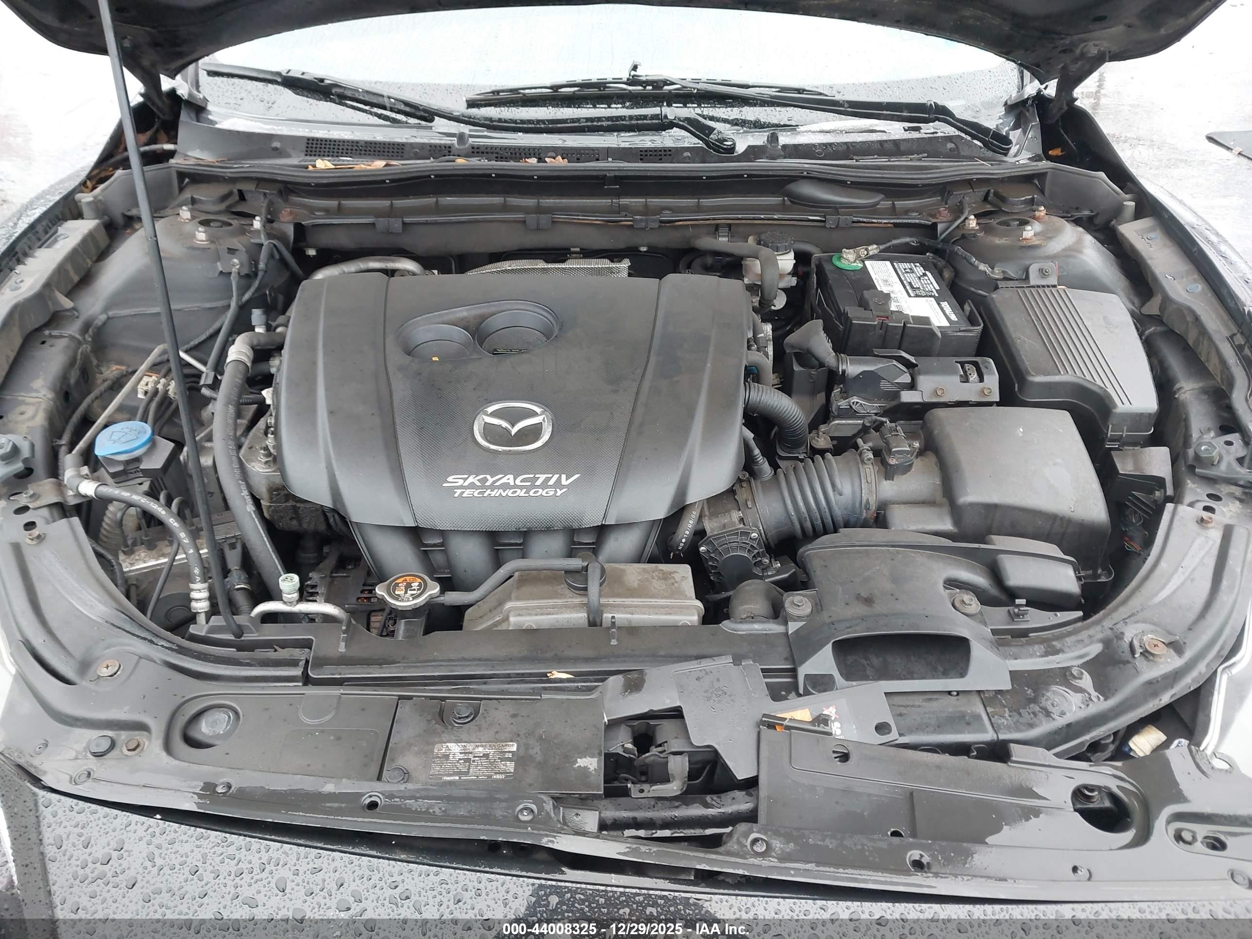 2014 Mazda Mazda6 I Touring Black vin: JM1GJ1V61E1134063