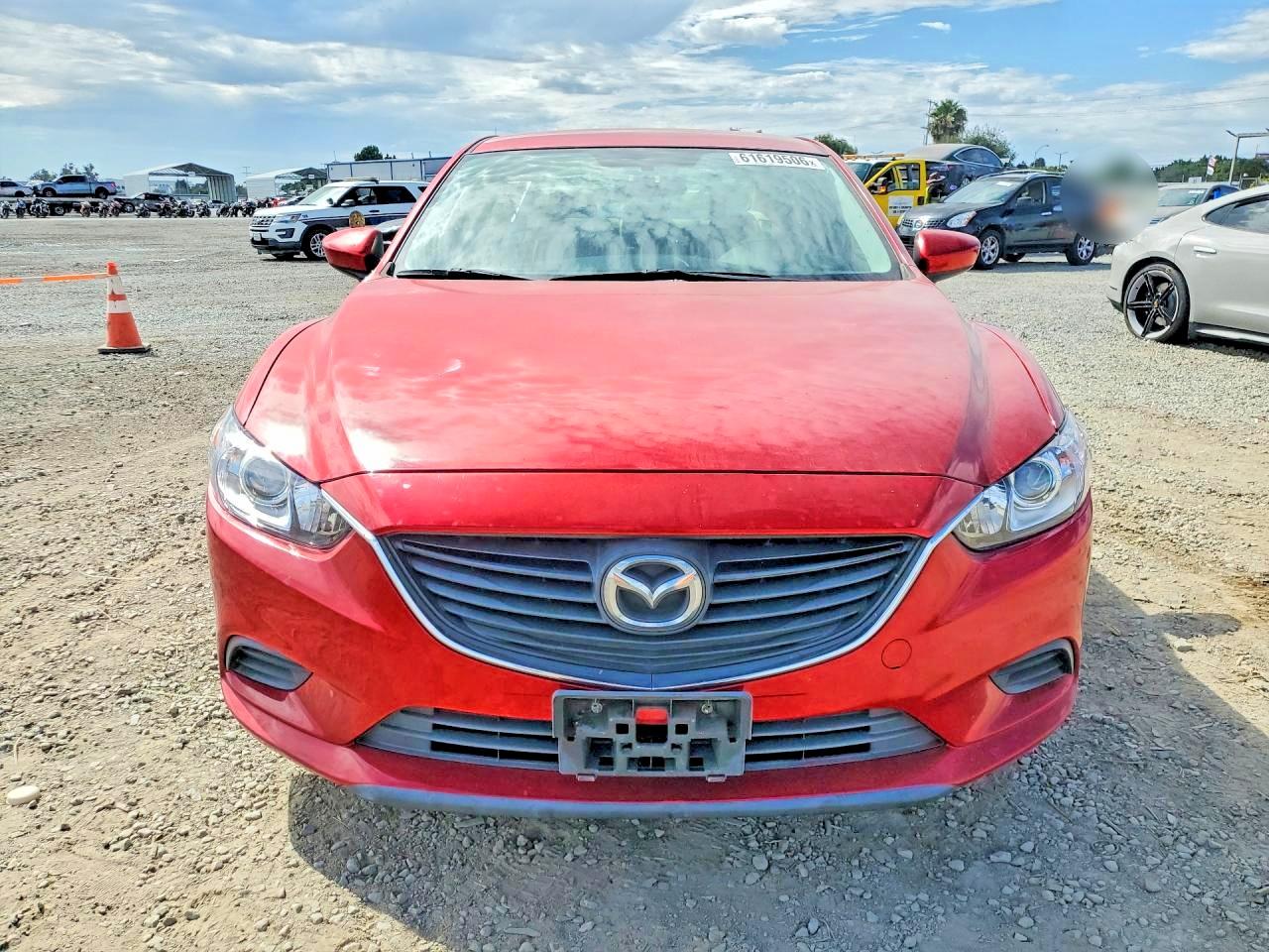 2014 Mazda 6 Touring Red vin: JM1GJ1V61E1135407