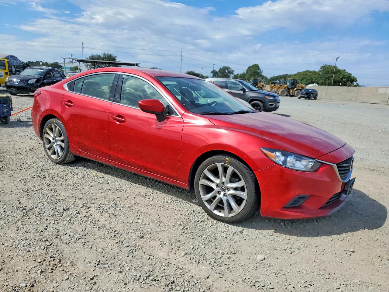 2014 Mazda 6 Touring Red vin: JM1GJ1V61E1135407