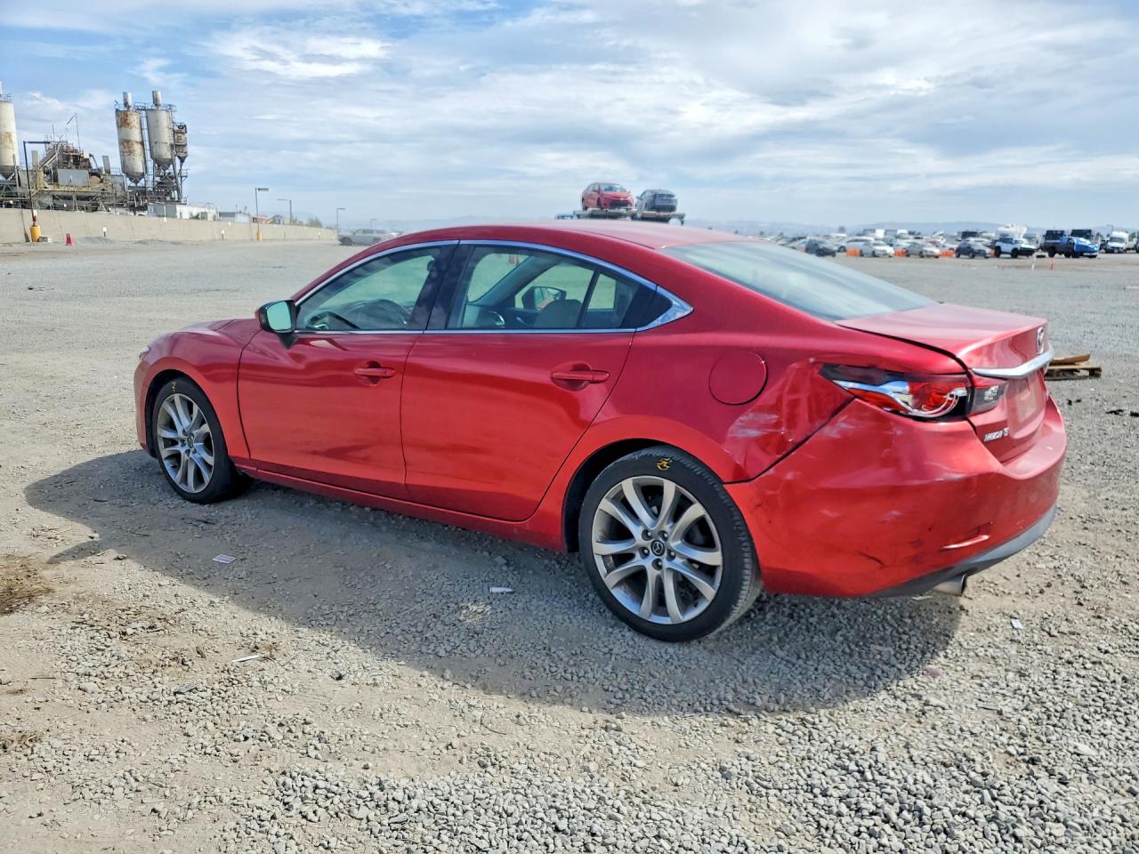 2014 Mazda 6 Touring Red vin: JM1GJ1V61E1135407